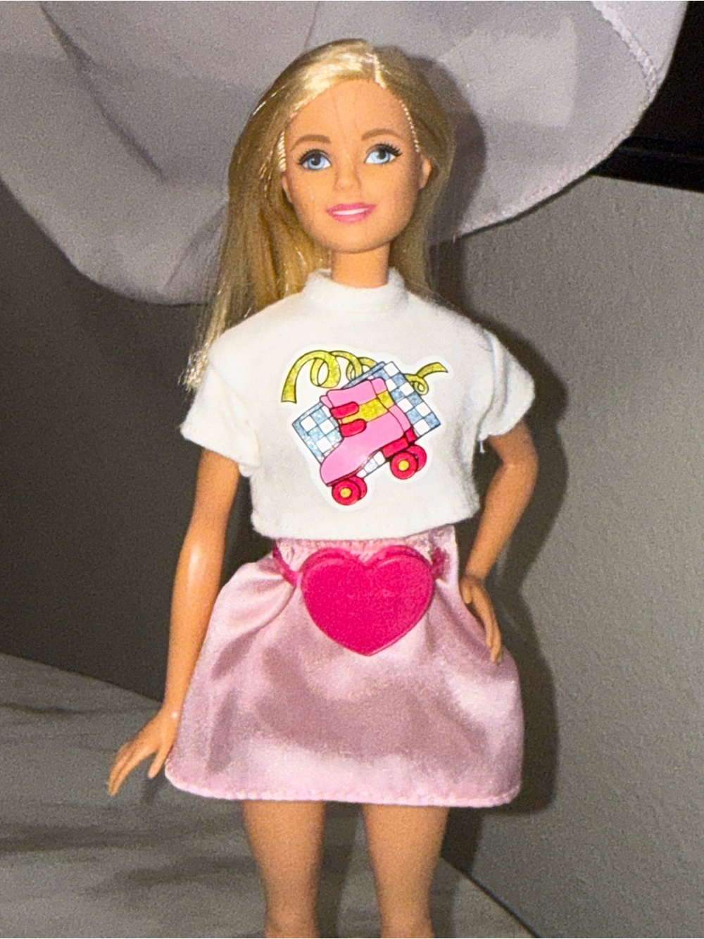 Barbie Mattel 11in Articulated Blonde Blue Eyes Fashion Doll Outfit Shoes